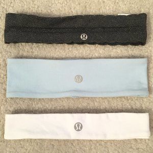 Lululemon Headbands 3-Pack